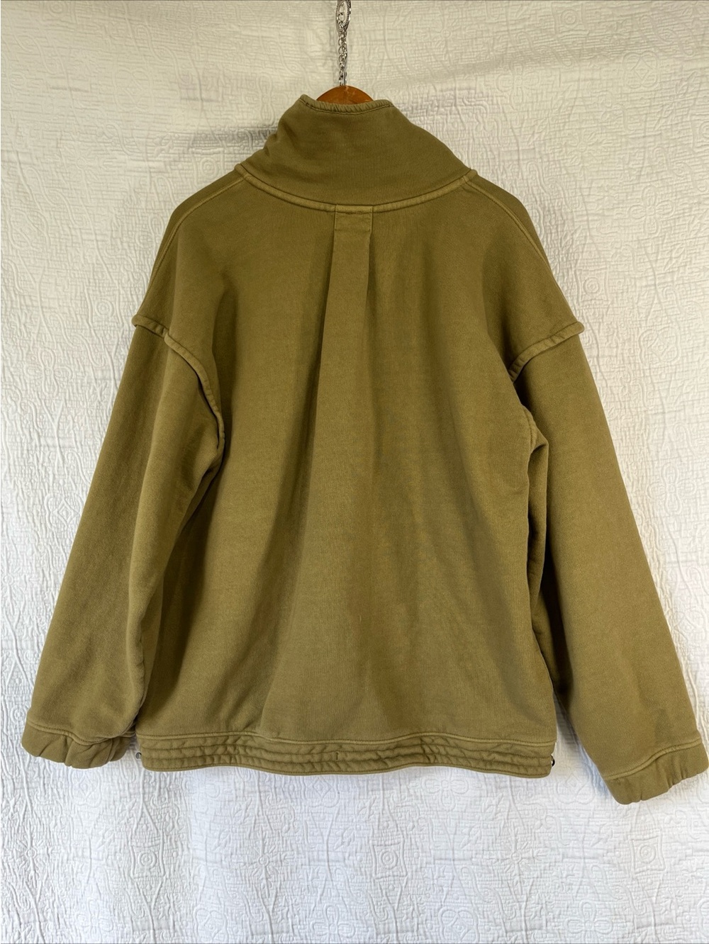 Free People Movement Sweatshirt in Tobacco Stash It Sweat Pullover Relaxed Med - Picture 12 of 16